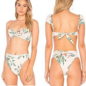 NWT montce swim Paula tommi flora bikini bottom